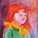 Il mio progetto del corso: Ritratti contemporanei a olio. Un proyecto de Ilustración tradicional, Bellas Artes, Pintura y Pintura al óleo de Marina Terribile - 01.04.2023