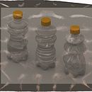 Botellas de un paisaje sonoro. Design industrial, Artes plásticas, 3D, Música, e Design projeto de Eduardo Gabriel Castro Melian - 02.04.2023