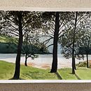 My project for course: Dreamy Watercolor Landscapes: Paint with Light. Projekt z dziedziny  Malarstwo i Malowanie akwarelą użytkownika JUDY RUDDER - 02.04.2023