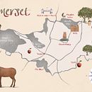 My project for course: Illustrated Map Creation: Reflecting a City's Essence. Traditional illustration, Infographics, Drawing, Digital Illustration, and Digital Painting project by lanzreinhelen - 04.02.2023