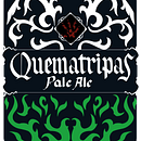 Diseño de marca de cerveza. Quematripas. Tipografia, e Caligrafia projeto de Miguel Fuentes - 03.04.2023