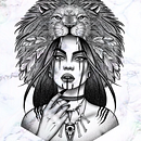 My project for course: Digital Design and Illustration of Tattoos with Procreate. Ilustração tradicional, Design gráfico, Ilustração digital, Desenho de tatuagens, e Desenho digital projeto de Laura Nocca - 03.04.2023