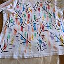 Practice shirt. Artesanato, Pintura, DIY, Upc, cling, e Design têxtil projeto de ebaron_1 - 03.04.2023