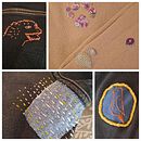 Mon projet du cours : Broderie : raccommodage de vêtements. Embroider, Sewing, DIY, Upc, cling, and Textile Design project by Alix - 04.03.2023
