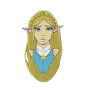 princesse zelda. Traditional illustration project by lyvia pla - 03.03.2023