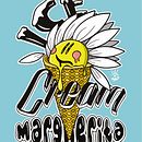 Ice Cream Margherita. Een project van  Ontwerp, Traditionele illustratie,  Reclame, Ontwerp van personages, Redactioneel ontwerp,  Urban art,  Belettering, Vectorillustratie,  Tekening, Posterontwerp, Logo-ontwerp, Digitale illustratie, Instagram y Digitaal ontwerp van Andrea Moral García - 29.11.2022