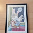 My project for course: Animal Characters in Watercolor for Children’s Books. Un progetto di Illustrazione tradizionale, Belle arti, Pittura, Disegno, Pittura ad acquerello, Illustrazione infantile e Narrativa di Randi Kristine Bugten - 07.04.2023