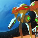 Metroid. Un proyecto de Ilustración tradicional, Diseño de personajes y Dibujo de Paloma Rojas Ligero - 08.04.2023