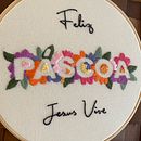 Meu projeto do curso: Técnicas básicas para bordado de letras Ein Projekt aus dem Bereich Stickerei und Textildesign von Fabiana - 08.04.2023