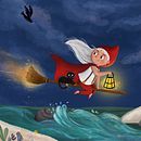 My project for course: Children’s Illustration with Procreate: Paint Magical Scenes. Un proyecto de Ilustración tradicional, Ilustración digital, Ilustración infantil, Pintura digital y Álbum ilustrado						 de Ayşe Demirel - 09.04.2023