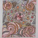 Zentangle Creation Ein Projekt aus dem Bereich Bildende Künste und Zeichnung von Dagmar Hellriegel - 09.04.2023