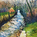 My project for course: Painting Realistic Watercolor Landscapes. Un proyecto de Bellas Artes, Pintura, Bocetado, Pintura a la acuarela e Ilustración naturalista				 de doug_3 - 09.04.2023