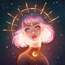 My project for course: Lighting and Color for Digital Portraits in Photoshop . Ilustrasi tradisional, Ilustrasi Digital, Dan Lukisan Digital proyek oleh Olia Pietunova - 04.07.2023