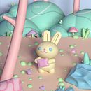 Bright Landscape 3D Ein Projekt aus dem Bereich Traditionelle Illustration, 3D, Digitale Illustration und 3-D-Modellierung von Bárbara Ibáñez - 09.04.2023