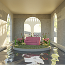 Mi proyecto del curso: ArchViz de interiores: crea diseños 3D surrealistas con Blender. . Un progetto di Architettura, Architettura d'interni, Architettura digitale e ArchVIZ di Monserrat Hernández Peña - 10.04.2023