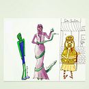 Mi proyecto del curso: Fábrica de personajes ilustrados. Traditional illustration, Character Design, Digital Illustration, Children's Illustration, and Narrative project by Juliana De Carvalho Stagi - 04.10.2023