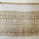 Mi proyecto del curso: Introducción al macramé: creación de un tapiz decorativo. Design de acessórios, Artesanato, Design de interiores, Decoração de interiores, Tecido, Macramê, e Design têxtil projeto de Karen Bar - 07.07.2020