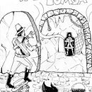 Mi proyecto del curso: La maldición de la Tumba. Projekt z dziedziny Trad, c, jna ilustracja, Komiks, R, sunek ołówkiem,  R i sunek użytkownika Jonathan Alberto Angeles Pinchi - 10.04.2023