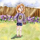 My project for course: Illustration and Character Design for Children’s Stories. Un projet de Illustration traditionnelle, Conception de personnages, Illustration jeunesse , et Narration de Clara Qualls - 11.04.2023