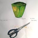 Tarea de la semana: Dibujar Objetos  . Design, Ilustrație tradițională, Desen în creion și Desen în creion colorat de Natalie Astudillo - 04.11.2023