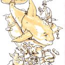 Illustration 2019-2020. Un proyecto de Ilustración tradicional, Dibujo, Bocetado, Sketchbook, Ilustración con tinta y Dibujo artístico de Alexander Steenhorst - 12.04.2023