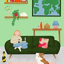 My project for course: Colorful Digital Illustration in Procrreate. Een project van Traditionele illustratie,  Tekening, Digitale illustratie y Digitale tekening van Andy Hyman - 12.04.2023