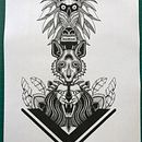 My project for course: Illustration with Black and White Hatching. Un proyecto de Ilustración tradicional, Bellas Artes, Dibujo a lápiz y Dibujo de alisha_ink - 15.04.2023