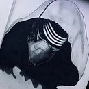 Kylo Ren. Desenho projeto de Jorge Barajas - 16.04.2023