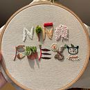My project for course: Introduction to Raised Embroidery. Bordado, e Design têxtil projeto de Romanee Karunchintadit - 22.04.2023