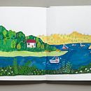 Mein Abschlussprojekt für den Kurs: Reiseskizzenbuch-Illustration mit Gouache Ein Projekt aus dem Bereich Malerei, Zeichnung, Sketchbook und Gouachemalerei von daniela.gerstenmeyer - 18.04.2023