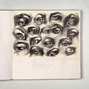 Sketchbook 'eyes eyes eyes'. Un proyecto de Ilustración tradicional, Dibujo a lápiz, Dibujo realista, Dibujo anatómico, Bocetado, Ilustración naturalista				 y Dibujo de Marlene König - 18.04.2023