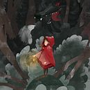 Little red riding hood. Een project van Digitale illustratie van Hugo Valente - 18.04.2023
