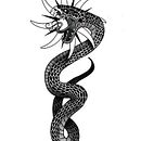 Blackwork snake project . Un proyecto de Ilustración tradicional, Dibujo, Ilustración digital, Diseño de tatuajes y Dibujo digital de mn27mjzm68 - 19.04.2023