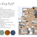 Il mio progetto del corso: Interior design dall’inizio alla fine. Interior Architecture, Interior Design, Interior Decoration, and Spatial Design project by Alessandra Bigoni - 04.19.2023