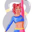 Mi proyecto del curso: Retrato de personajes estilo cartoon con Procreate. Character Design, Digital Illustration, Digital Drawing, and Digital Painting project by Nieves Pantión - 04.19.2023