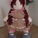 Mi proyecto del curso: Elaboración de muñecas amigurumi románticas Ein Projekt aus dem Bereich H, werk, Spielzeugdesign, Weben, Crochet, Amigurumi und Textildesign von Carolina alveal - 19.04.2023