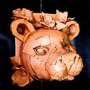 Meu projeto do curso: Esculturas em papelão para iniciantes. Un proyecto de Diseño de personajes, Artesanía, Bellas Artes y Escultura de pedro melo - 19.04.2023