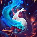 My favorite magic spell. Un projet de Design , Illustration traditionnelle, Dessin artistique , et Art conceptuel de faycel - 19.04.2023
