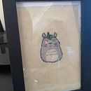 Cross-stitched Totoro  . Arte și meșteșuguri, Creativitate și Broderie de Evie L - 03.31.2022