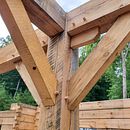 Timber Frame North Carolina. Un proyecto de Carpintería de Charles Byrd - 20.04.2023