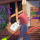 Mi proyecto del curso: Ilustración digital de personajes manga. Un projet de Illustration traditionnelle, Conception de personnages, B, e dessinée, Illustration numérique , et Manga de claudiofr500 - 21.04.2023