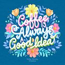 My project for course: Floral Lettering with Procreate. Lettering digital, e Lettering projeto de Holly - 20.04.2023