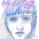 Mein Abschlussprojekt für den Kurs: Experimentelle Porträts mit Tinte, Tee und Alkohol. Fine Arts, Painting, Drawing & Ink Illustration project by artilina - 04.21.2023