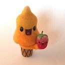Mi proyecto del curso: Creación de un art toy: técnica de needle felting. Projekt z dziedziny Projektowanie postaci, Craft, Projektowanie zabawek,  Tkactwo, Filcowanie igłą, Wzornictwo tekst i liów użytkownika rebkbastida14 - 21.04.2023