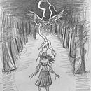 Ylene - Pathfinder Character Design Ein Projekt aus dem Bereich Traditionelle Illustration und Design von Figuren von Stephanie Clark - 21.04.2023