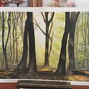 My project for course: Dreamy Watercolor Landscapes: Paint with Light. Pintura, e Pintura em aquarela projeto de Pea Max - 22.04.2023