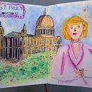 My project for course: Artistic Watercolor Sketching: Dare to Express Your Ideas . % Darin Achilles tarafından hazırlanan Geleneksel illüstras, on, Eskiz çizimi, Yaratıcılık, Çizim, Sulubo, a Resim, Ve Eskiz defteri projesi - 04.22.2023