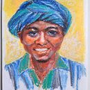 My project for course: Expressive Portrait Drawing with Soft Pastels. Projekt z dziedziny Trad, c, jna ilustracja,  Sztuki piękne,  R, sunek, Portret,  R, sunek art, st i czn użytkownika Daniela Dumitru - 23.04.2023