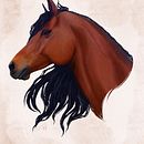 LA MIA BELLA ROSSA. Un progetto di Illustrazione tradizionale, Disegno, Illustrazione digitale, Disegno di ritratti, Disegno realistico, Disegno artistico, Disegno digitale e Pittura digitale di Alessia Autiero - 20.04.2023