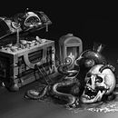 Anglerfish Chest. Un progetto di Arte concettuale di r4iny - 03.04.2022